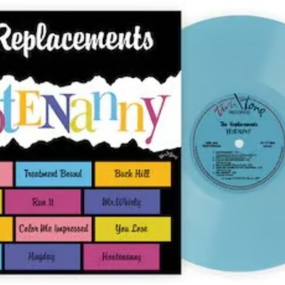 The Replacements Hootenanny LP ~ Exclusive 180g Color Vinyl (Blue) ~ Brand New! - Picture 1 of 2